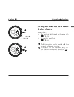 Предварительный просмотр 9 страницы Ebel Caliber 503 Operating Instructions Manual