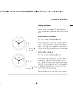 Preview for 7 page of Ebel Quartz Operating Instructions Manual