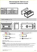 Ebelco 140-S Installation Instruction Manual preview