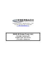 Предварительный просмотр 1 страницы EBERBACH E6003.00 Manual