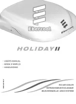 Предварительный просмотр 1 страницы Ebercool HOLIDAY II User Manual