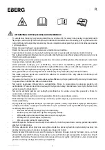 Предварительный просмотр 4 страницы Eberg AORI E25-09 Instruction Manual