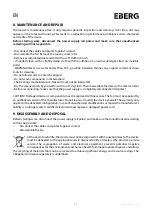 Preview for 11 page of Eberg ENSO 100 HYGRO Manual