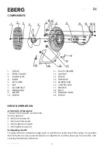 Предварительный просмотр 8 страницы Eberg HRO 45 Instruction Manual