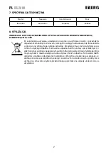 Предварительный просмотр 7 страницы Eberg IXU 2000 Instruction Manual