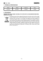 Предварительный просмотр 13 страницы Eberg IXU 2000 Instruction Manual