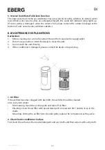 Предварительный просмотр 42 страницы Eberg MEZO M26HD Instruction Manual