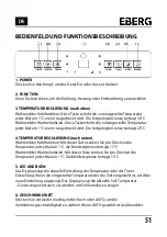 Предварительный просмотр 51 страницы Eberg QUBO Q40HD User Manual