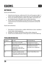 Preview for 58 page of Eberg YODA Y30HD User Manual