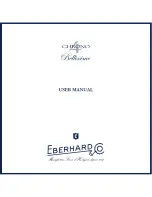 Eberhard Chrono 4 User Manual preview