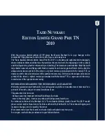 Предварительный просмотр 3 страницы Eberhard Tazio Nuvolari Grand Prix TN User Manual