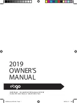 Preview for 1 page of ebgo CC48 2019 Owner'S Manual