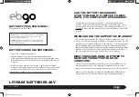 Предварительный просмотр 9 страницы ebgo CC48 2019 Owner'S Manual