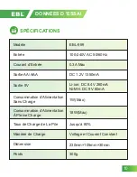 Предварительный просмотр 12 страницы EBL EBL-999 User Manual