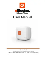 EBLOCKER FAMILY User Manual предпросмотр