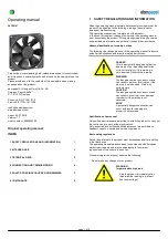 ebm-papst 1926364 Operating Manual preview