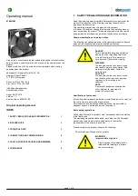 ebm-papst 4188 NXM Operating Manual preview