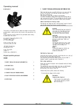 Предварительный просмотр 1 страницы ebm-papst 4656 EAU-003 Operating Manual