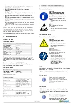 Предварительный просмотр 3 страницы ebm-papst 614 J/2HR Operating Manual