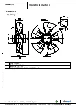 Предварительный просмотр 4 страницы ebm-papst A4D450-AO14-01 Operating Instructions Manual