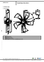 Предварительный просмотр 4 страницы ebm-papst A6D910-AP01-01 Operating Instructions Manual