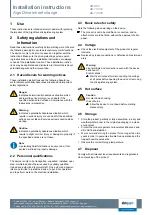 ebm-papst ArgoDrive AD-80.7 Installation Instructions Manual предпросмотр