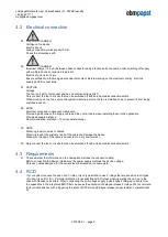 Предварительный просмотр 9 страницы ebm-papst BF500R-250RE0707 User Manual