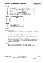 Preview for 4 page of ebm-papst CN1082 Operating And Maintenance Instructions Manual