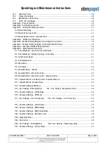 Preview for 3 page of ebm-papst CN1116 Operating And Maintenance Instructions Manual