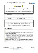 Preview for 5 page of ebm-papst CN1116 Operating And Maintenance Instructions Manual