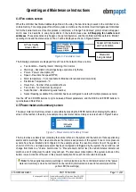 Preview for 11 page of ebm-papst CN1116 Operating And Maintenance Instructions Manual