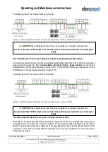 Preview for 16 page of ebm-papst CN1116 Operating And Maintenance Instructions Manual