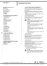 ebm-papst G1G108-AB41-02 Operating Instructions Manual предпросмотр