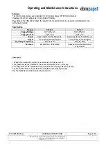 Предварительный просмотр 2 страницы ebm-papst RM-ECd Operating And Maintenance Instructions