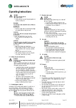 Preview for 2 page of ebm-papst S4E350-AN02-60-CTN Operating Instructions Manual