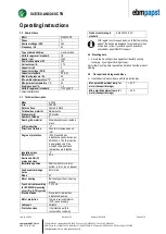 Preview for 5 page of ebm-papst S4E350-AN02-60-CTN Operating Instructions Manual