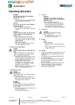 Предварительный просмотр 2 страницы ebm-papst W4S250-DI02-01 Operating Instructions Manual