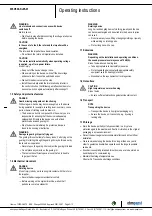 Preview for 2 page of ebm-papst W6D500-KJ05-01 Operating Instructions Manual