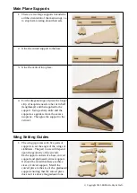 Предварительный просмотр 7 страницы EBMA Hobby & Craft Wing Jig Construction Instructions