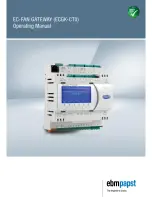 Preview for 1 page of Ebmpapst EC-FAN Operating Manual