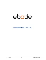 Предварительный просмотр 84 страницы Ebode IPV38 Quick Start Manual