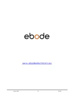 Предварительный просмотр 76 страницы Ebode IPV58 User Manual