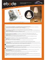 Preview for 2 page of Ebode LightSpeaker Quick Installation