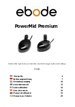 Ebode PowerMid Premium User Manual предпросмотр