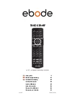 Ebode TAKE 6 IR+RF User Manual preview