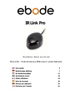 Ebode XDOM IR LINK PRO User Manual предпросмотр