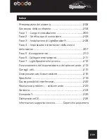 Preview for 201 page of Ebode XDOM LIGHTSPEAKER SYSTEM Owner'S Manual And Installation Instructions