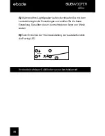 Preview for 30 page of Ebode XDOM SUBWOOFER - PRODUCTSHEET Owner'S Manual And Installation Instructions