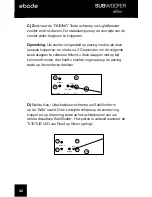 Предварительный просмотр 42 страницы Ebode XDOM SUBWOOFER - PRODUCTSHEET Owner'S Manual And Installation Instructions