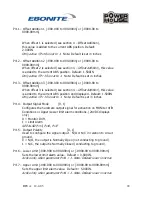 Preview for 22 page of EBONITE MILL DRILL Operation Manual